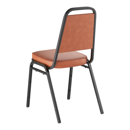Ghế tiệc Lancaster bàn & Seating nâu Stackable ghế 5,1 cm Padded Seat