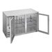 Tủ mát quầy bar cửa kính inox chiều sâu nông Beverage-Air BBN48HC-G-S-ALT 122 cm