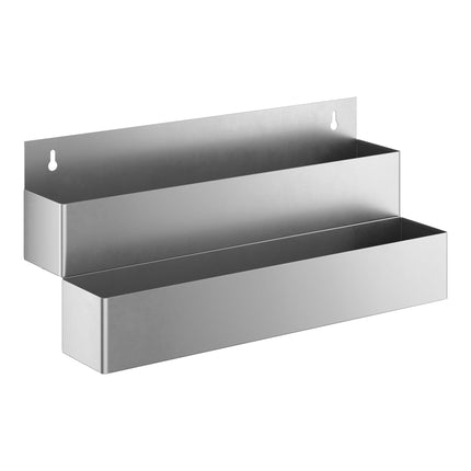 Giá đựng chai inox hai tầng Steelton 56 cm