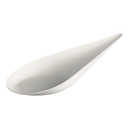 Thìa nếm sợi thực vật phân hủy sinh học màu trắng EcoChoice 10 cm - Thùng 200 cái