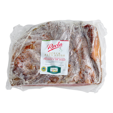 Thịt xông khói Speck Alto Adige PGI Recla 2 kg ướp muối khô - Thùng 2 miếng