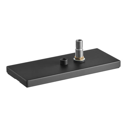 Khay hứng bia gắn mặt kèm vòi rửa thép không gỉ đen mờ Regency 30 x 13 cm