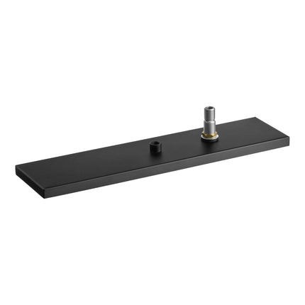 Khay hứng bia gắn bề mặt kèm vòi xả cốc inox đen mờ Regency 51 x 13 cm