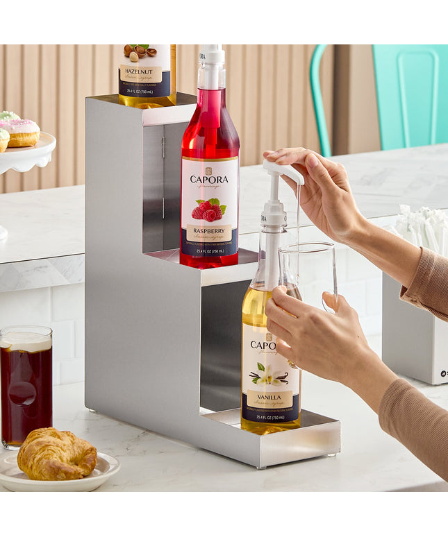 Đế nâng chai 3 tầng thép không gỉ Acopa