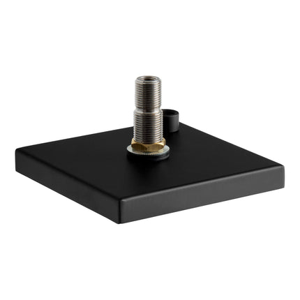 Khay hứng bia inox Regency 15 x 15 cm đen mờ gắn mặt bàn kèm vòi xả ly