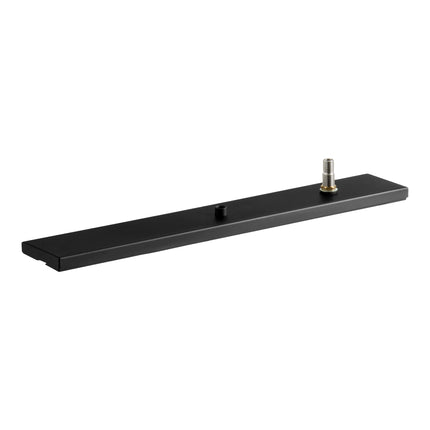 Khay hứng bia có vòi rửa thép không gỉ đen mờ Regency 76 x 12,7 cm gắn mặt