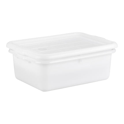Bộ hộp đựng thực phẩm kèm khay thoát nước và nắp màu trắng TableCraft DBF57 54 x 40 x 12,7 cm - Bộ