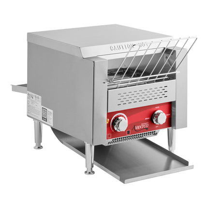 Máy nướng bánh mì công nghiệp Avantco T140 công nghiệp 25,4 cm Wide Conveyor Toaster 7,6 cm Opening - 120V, 1750W - 300 