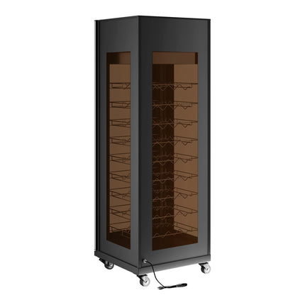 Tủ trưng bày rượu vang AvaValley W-4GD-15 một ngăn 81 chai kính bên