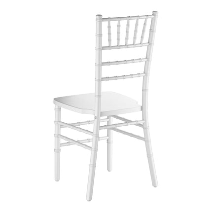 Ghế Chiavari gỗ màu trắng Lancaster Table & Seating