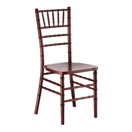 Ghế Chiavari gỗ Lancaster Table & Seating màu gỗ gụ