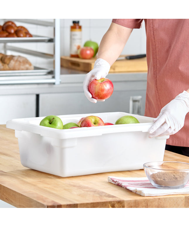 Hộp đựng thực phẩm nhựa polyethylene Choice 46 x 30 x 15 cm màu trắng