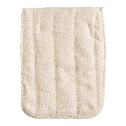 Miếng lót nồi bông terry màu be WebstaurantStore 21,6 x 27,9 cm