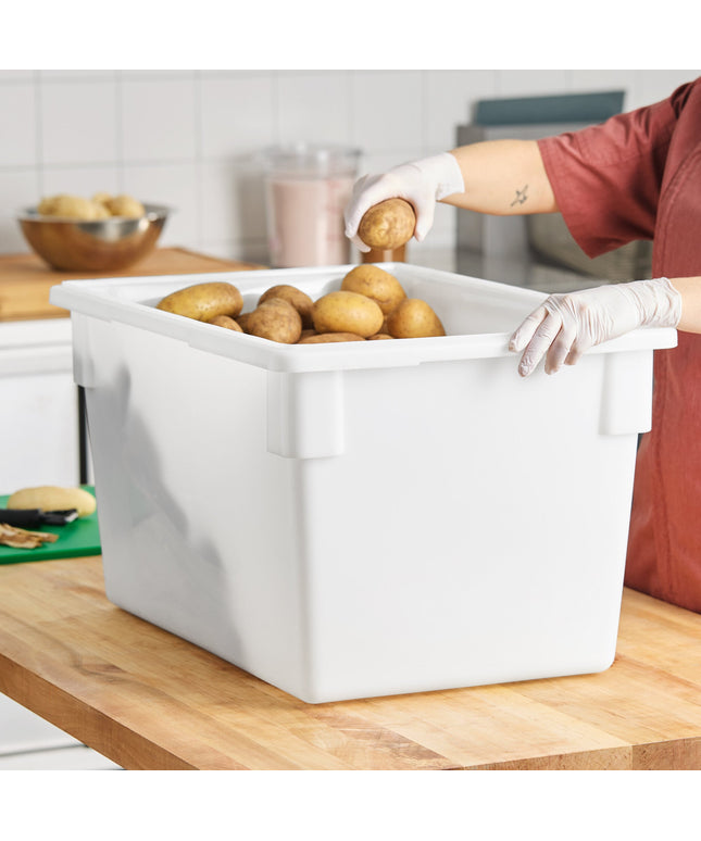 Hộp đựng thực phẩm nhựa polyethylene Choice 66 x 46 x 38 cm màu trắng