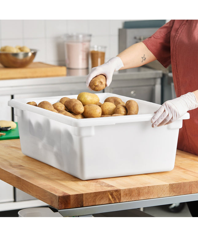 Hộp đựng thực phẩm nhựa polyethylene Choice 66 x 46 x 23 cm màu trắng