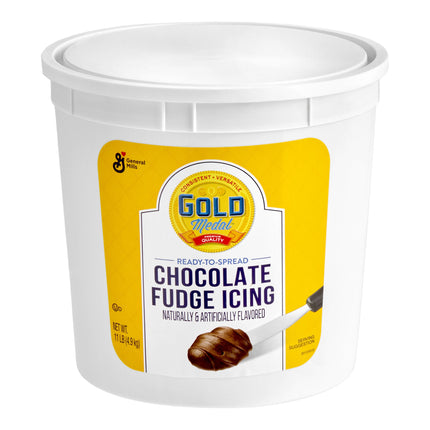 Kem phủ bánh socola fudge Gold Medal ăn liền 5 kg - Thùng 2 cái