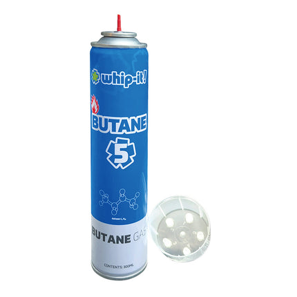 Khí gas butan Whip-It 296 ml - Thùng 12 cái