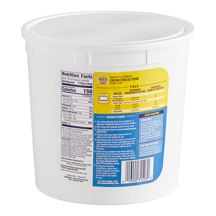 Kem phủ cream cheese sẵn dùng Gold Medal 5 kg - Thùng 2 cái