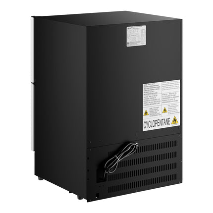 Tủ mát đồ uống hai vùng nhiệt AvaValley DSR-20-DZ kèm kệ trên và ngăn kéo dưới