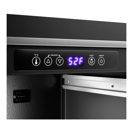 Tủ bảo quản rượu vang cửa kính AvaValley WBRC-32-DZ 2 khoang, 2 vùng nhiệt độ