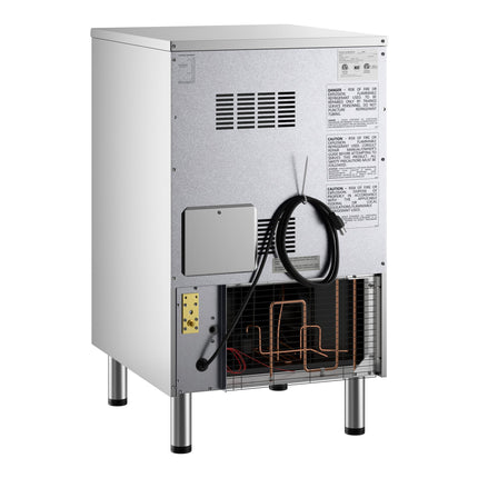 Máy làm đá viên đầy để gầm bàn Avantco Ice Diamond EUC-F-130-A giải nhiệt gió kèm thùng chứa 20 kg - 61 kg/ngày, 115V