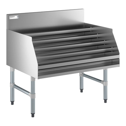 Giá trưng bày rượu inox Regency 91 cm năm tầng - Sâu 58 cm