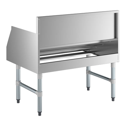 Giá trưng bày rượu inox Regency 91 cm năm tầng - Sâu 58 cm