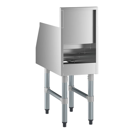 Giá trưng bày rượu inox Regency 30 cm năm tầng - Sâu 66 cm