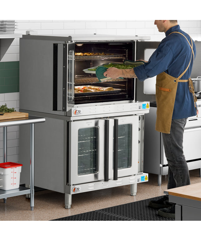 Lò đối lưu điện cỡ đại 2 tầng Cooking Performance Group FECD-200-D - 240V, 1 pha, 11,9 kW