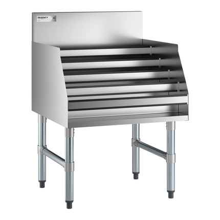 Giá trưng bày rượu 5 tầng inox Regency 61 cm - sâu 58 cm