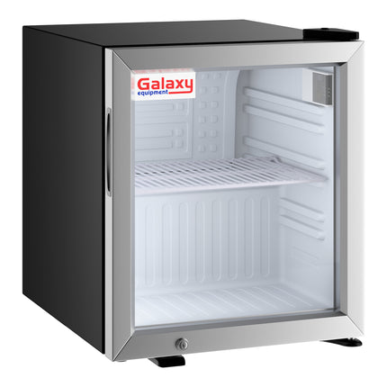 Tủ mát trưng bày để bàn Galaxy CRG-2 màu đen tùy chỉnh 51 lít