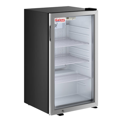 Tủ trưng bày làm lạnh để bàn Galaxy CRG-4 màu đen tùy chỉnh - 99 lít