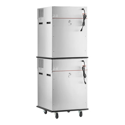 Lò nấu và giữ nóng kiêm xông khói xếp tầng Cooking Performance Group SlowPro CHSP2SMK có hộp xông khói - 208/240V, 2250/
