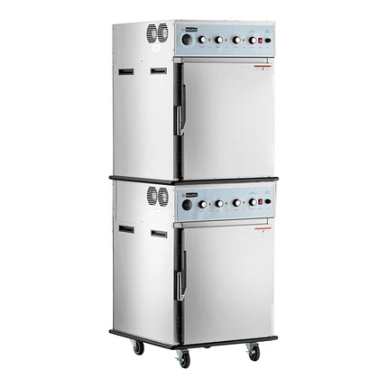 Lò nấu và giữ nóng Cooking Performance Group SlowPro CHSP2SM xếp chồng có chức năng hun khói - 208/240V, 2250/3000W