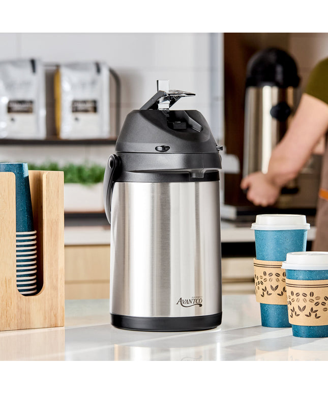Bình ủ cà phê inox lót inox Avantco 3 lít cần gạt