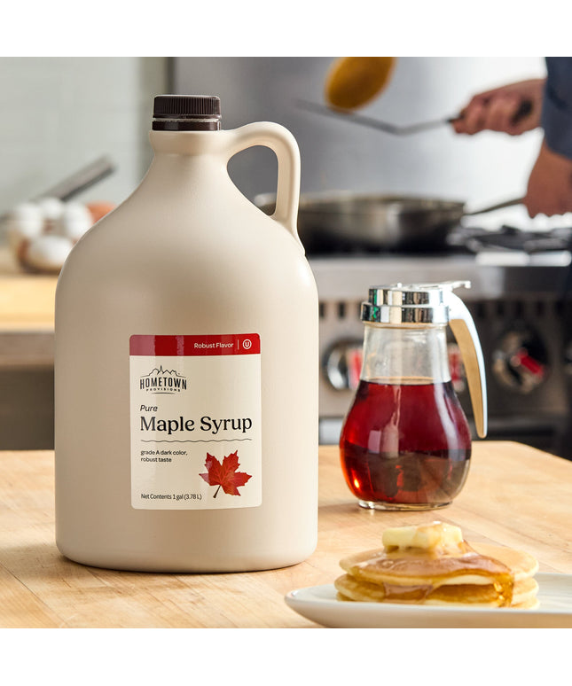 Siro cây phong nguyên chất loại A đậm màu Hometown Provisions 3,8 lít