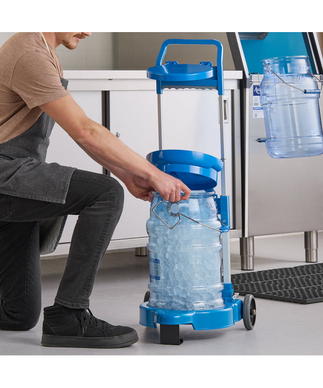 Xe đẩy thùng đá San Jamar SICART60 Saf-T-Ice cho thùng đá 22,7 lít