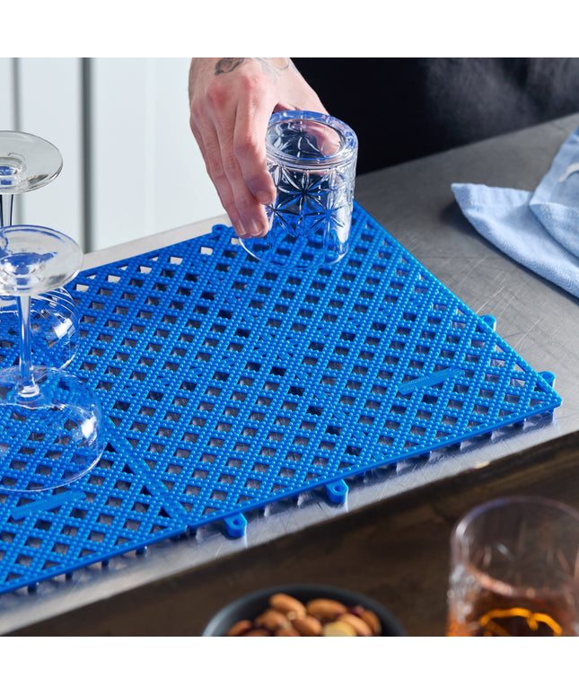 Thảm lót quầy bar khóa liên kết xanh Choice 30 x 30 cm - Thùng 12 cái