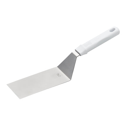 Xẻng lật cạnh vuông Choice, tay cầm nhựa PP trắng 15 x 8 cm