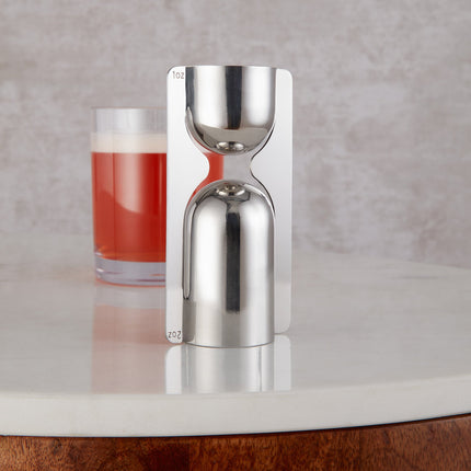 Ly đong rượu jigger inox có tay cầm American Metalcraft JSH12 30 ml & 59 ml - Thùng 6 cái