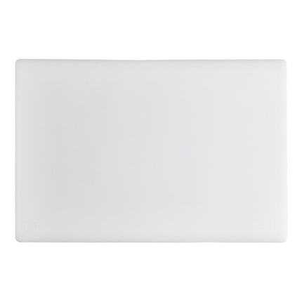 Thớt nhựa polyethylene trắng Choice 46 x 30 x 1,3 cm