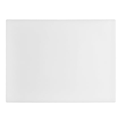 Thớt nhựa polyethylene trắng Choice 51 x 38 x 1,3 cm