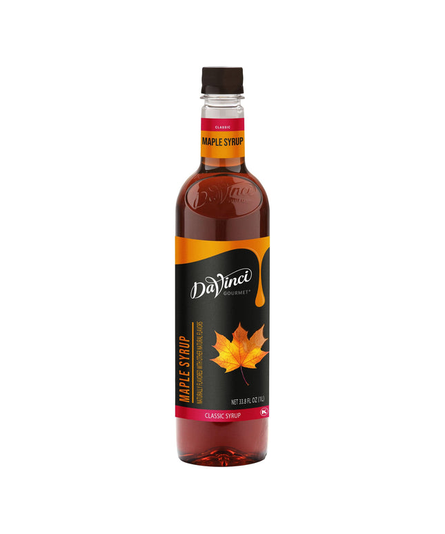 Siro tạo hương DaVinci Gourmet vị phong (maple) cổ điển 750 ml - Thùng 4 chai