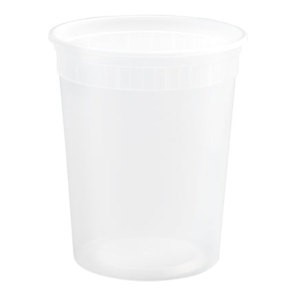 Hộp Đựng Thực Phẩm Nhựa Choice Heavy-Duty 32 oz Trong Mờ Dùng Được Lò Vi Sóng - Thùng 480 Cái