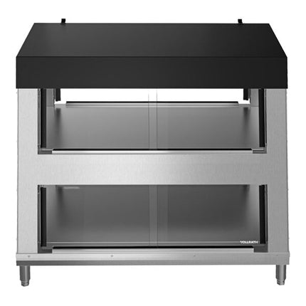 Tủ trưng bày món nóng kiểm soát độ ẩm 2 tầng Vollrath HHM-3P 107 cm, phục vụ hai chiều - 208-240V