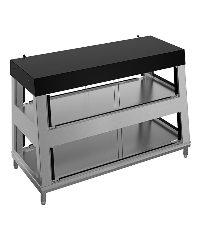 Tủ giữ nóng thức ăn để bàn 2 tầng Vollrath HHM-4P HCM-4 140 cm kiểm soát độ ẩm - 208-240V