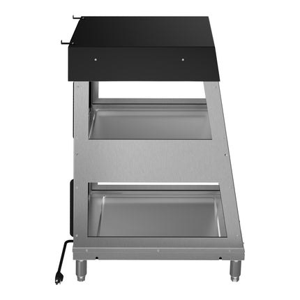 Tủ trưng bày giữ nóng tự phục vụ để bàn Vollrath HHM-SS HCM-SS 41 cm 2 tầng - 120V