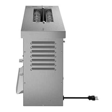 Máy nướng bánh mì burger tiếp xúc dọc Vollrath VCBT2-208 CBT15 điều chỉnh tốc độ - 208V, 2.400W