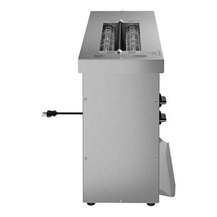 Máy nướng bánh mì tiếp xúc đứng Vollrath VCBT4-240 băng silicone kèm hâm - 240V, 3.300W