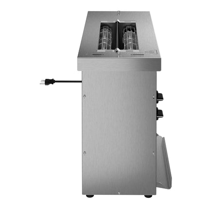 Máy nướng bánh mì kẹp tiếp xúc dọc Vollrath VCBT2-120-20 CBT15 tốc độ cố định 20 giây - 120V, 1.440W